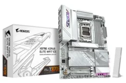 Płyta główna GIGABYTE X870E AORUS ELITE WIFI7 ICE AMD X870E Gniazdo AM5 ATX X870E A ELITE WF7 ICE