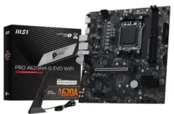 Płyta główna MSI Pro A620AM-G EVO WIFI AMD A620A AM5 micro ATX