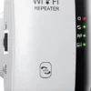 QIKtech Wzmacniacz sygnału Wi-Fi NAJMOCNIEJSZY PRO 300Mbps WPS 2.4GHz 5905811912830