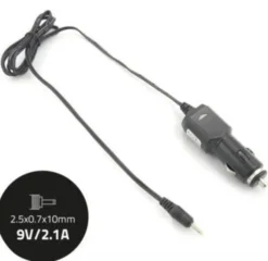 Qoltec Ładowarka/zasilacz samochodowy do Tabletu 9V-2.1A, wtyk: 2.5x0.7 7917.ŁAD (7917.ŁAD SAM)