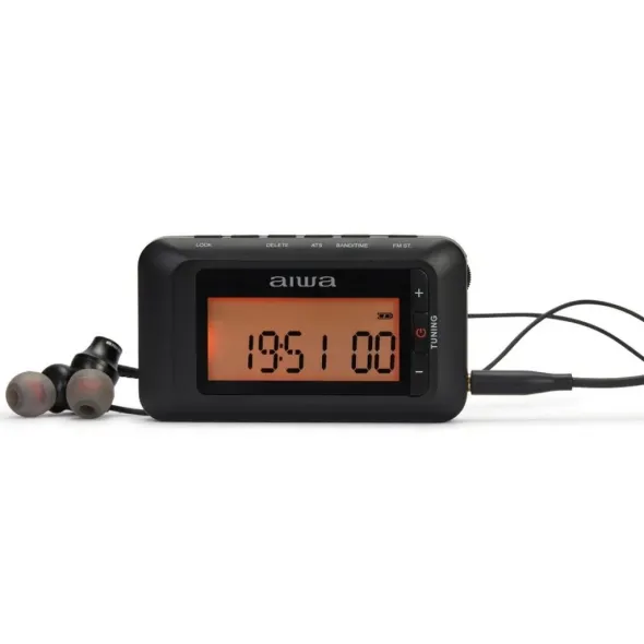Radio Aiwa RD-10 Czarny AM/FM Retro