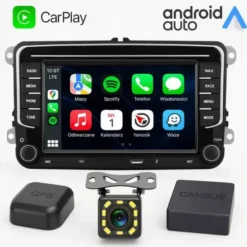 Radio Android Carplay Vw Passat B6 B7 Golf 5 V 6 Vi Tiguan Touran Caddy Rds