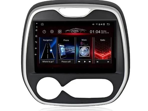 Radio Android FS2-Pro Renault Captur Clio 2/32 CarPlay Android Auto 8-core