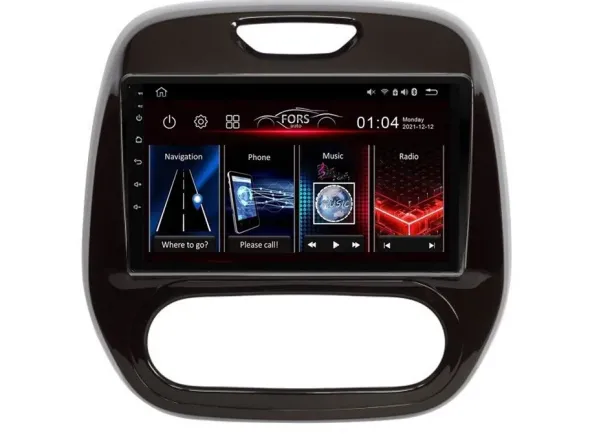 Radio Android FS2-Pro Renault Captur Clio 2/32 CarPlay Android Auto 8-core