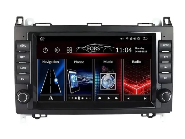 Radio Android FS2-Ultra Benz B200/W169/W245 2/32GB, CarPlay AndroidAuto