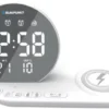 Radiobudzik FM z ładowarką indukcyjną LED USB Blaupunkt CR85WH CHARGE