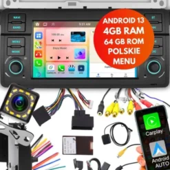 Radio 4gb/64gb Bmw 3 E46 Android Gps Wifi Bluetooth Carplay Nawigacja Rds