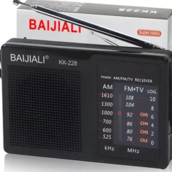 Radio Kuchenne Budowlane Przenośne Fm Am Na Baterie Jack Kieszonkowe Małe