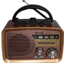 Radio Kuchenne Fm Z Rączką Przenośne Sieciowe Kol.3 Złoty Góra