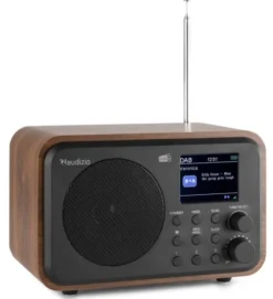 Radio Milan DAB +cyfrowe radio z akumulatorem/ brązowe one size