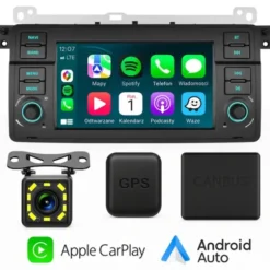 Radio Nawigacja 6gb/128gb Bmw 3 E46 Android Gps Wifi Bluetooth Carplay Rds