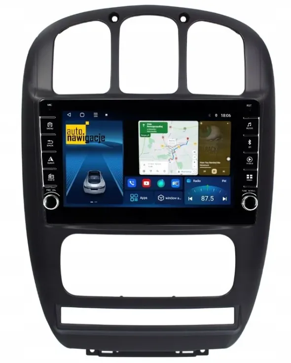RADIO NAWIGACJA GPS CHRYSLER GRAND VOYAGER IV ANDROID