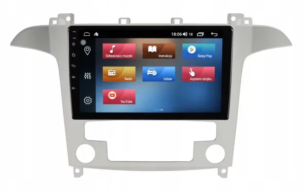 Radio Nawigacja Gps Ford S-Max 2006-2015 Android