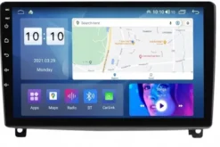 Radio Nawigacja Gps Peugeot 407 2004-2011 Czarna