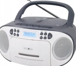 Radioodtwarzacz Reflexion Reflexion RCR2260DAB Boombox weiß/grau