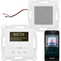 Radio podtynkowe bluetooth zegar budzik DAB+ TechniSat DIGITRADIO UP 55 TEM