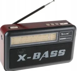 Radio Przenośne Aku Latarka Bluetooth Mp3 Usb