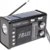 Radio PRZENOŚNE SOLARNE Głośnik Latarka Bluetooth
