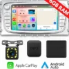 Radio Samochodowe Android 6gb Do Ford Mondeo Mk4 Focus Mk2 Mk3 Galaxy Wifi