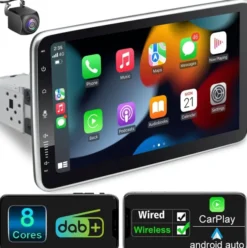 Radio samochodowe Android GPS 10,1''kamera cofania 2G+32G DAB+ 1DIN 8Core
