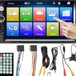 Radio Samochodowe Bluetooth 2Din Usb Dotyk