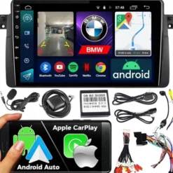 Radio samochodowe 2DIN NCS RS-305 BMW E46 1998-2005 Android nawigacja Bluetooth