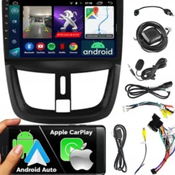 Radio samochodowe 2DIN NCS RS-305 PEUGEOT 207 2006-2013 Android nawigacja