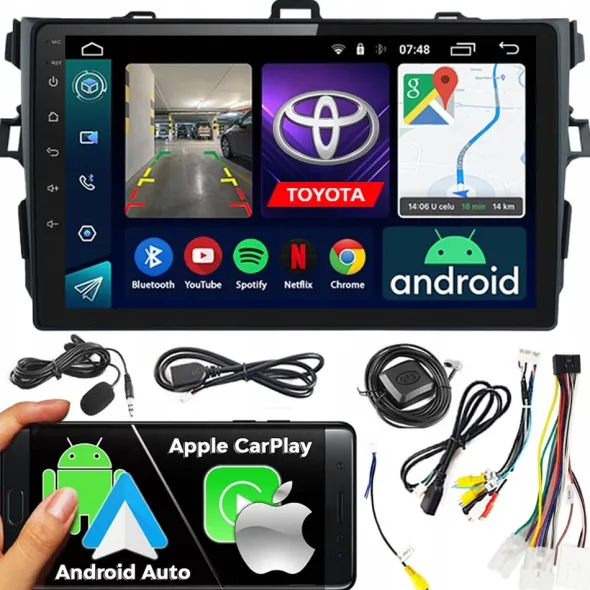 Radio samochodowe NCS RS-305 TOYOTA COROLLA E15 2007-2014 Android nawigacja