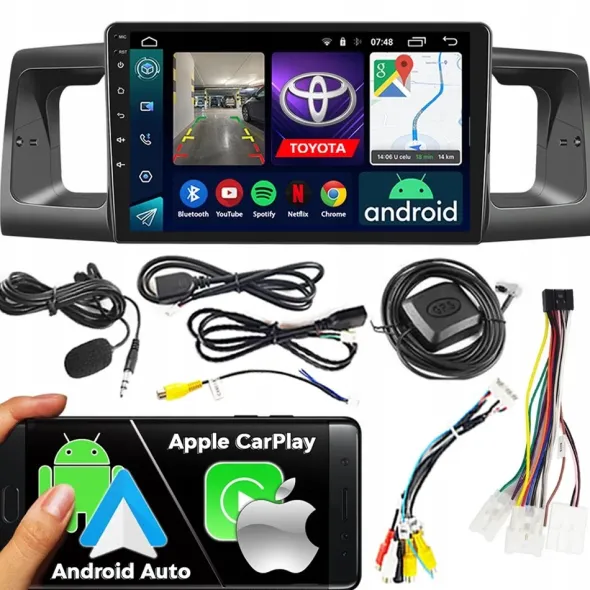Radio samochodowe NCS RS-305 TOYOTA COROLLA E12 2001-2007 Android nawigacja