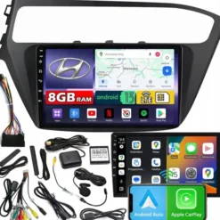 Radio samochodowe NCS ZQ9 HYUNDAI i20 2018-2020 Android nawigacja 8GB LTE
