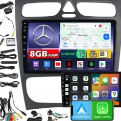 Radio samochodowe NCS ZQ9 MERCEDES-BENZ W203 2000-2007 Android 8GB LTE
