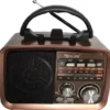 Radio Vintage Prl Fm Akumulatorowe Z Bluetooth Usb Kol.1 Miedziany Środkowy
