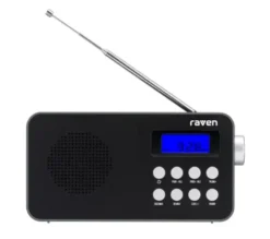 Raven ERADP002 Czarny
