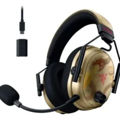 Razer BlackShark V3 Pro Counter-Strike 2 Edition Zestaw słuchawkowy Przewodowy i Bezprzewodowy Opaska na głowę Gaming USB Typu-A Bluetooth Czarny