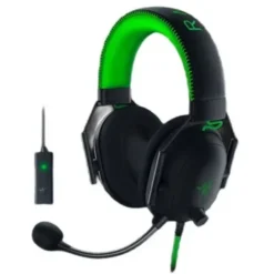 Razer BlackShark V2 SE czarno-zielony (RZ04-03230200-R3M1)