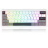 Redragon Draconic V2 K730WGP-RGB-PRO Biało-szary