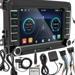 Renew Force RADIO NAWIGACJA ANDROID 13 CARPLAY VW PASSAT B6 B7 GOLF 5 6 TIGAUAN TOURAN