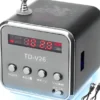 Retoo Głośnik Bezprzewodowy Przenośny Mini Radio Fm Led
