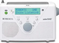 Roberts Radio Roberts Solar 2 DAB/FM radio z zestawem akumulatorów kolor biały SOLARDAB2W
