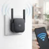 Router Xiaomi Wzmacniacz sygnału Wi-Fi Mi Wi-Fi Range Extender Pro Czarny Black XMWIFIREP