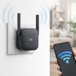 Router Xiaomi Wzmacniacz sygnału Wi-Fi Mi Wi-Fi Range Extender Pro Czarny Black XMWIFIREP