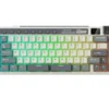 Royal Kludge RK M70 Cyan Purple Cream switch RK-M70-CYANPRP-CRMSW-US
