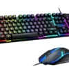 r2 Podświetlany zestaw gamingowy klawiatura + mysz dla graczy Z RYSIKIEM TF200