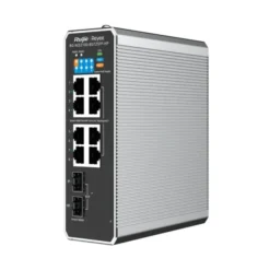 Ruijie Networks RG-NIS2100 Zarządzany L2 Gigabit Ethernet (10/100/1000) Obsługa PoE Czarny, Stal nierdzewna RG-NIS2100-8GT2SFP-HP