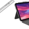 Rysik Logitech Crayon - SILVER 914-000074 + Etui Combo Touch do iPad 10th gen Szare 920-011441
