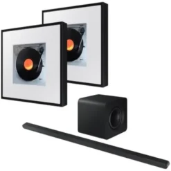 SAMSUNG HW-S800D EN Czarny + SAMSUNG Music Frame HW-LS60D EN Czarny (2 szt.)