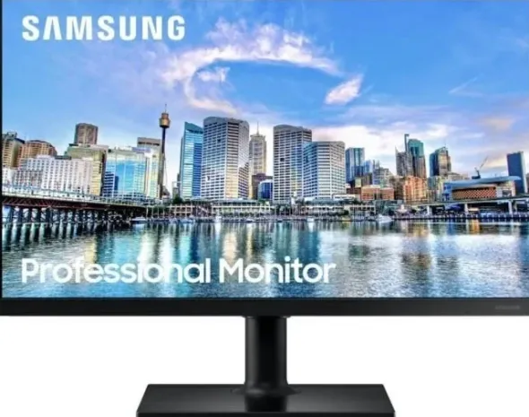 Samsung T45F Czarny LF24T450FQRXEN
