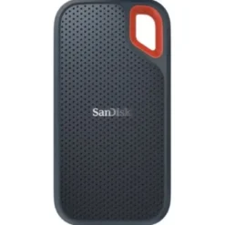 SanDisk Dysk zewnętrzny SSD Extreme Portable V2 4 TB Czarno-pomarańczowy SDSSDE61-4T00-G25 SDSSDE61-4T00-G25