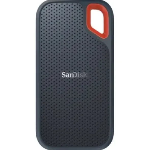 SanDisk Dysk zewnętrzny SSD Extreme Portable V2 4 TB Czarno-pomarańczowy SDSSDE61-4T00-G25 SDSSDE61-4T00-G25