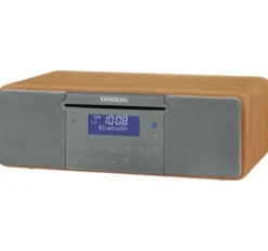 Sangean DDR-47BT Cyfrowy 14 W DAB+, FM Orzech włoski Odtwarzacz mp3
